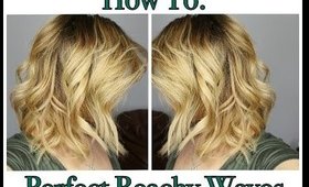 How To: Perfect Beachy Waves Hair Tutorial