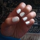 white nails 