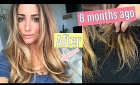 How I repaired damaged hair! Vitamins + Products I use that help!