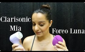 Clarisonic vs Foreo Luna ♥ Facial Cleansing Tool Comparison