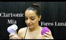 Clarisonic vs Foreo Luna ♥ Facial Cleansing Tool Comparison