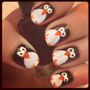 Cute easy bit of nail art :)