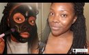 DIY CHARCOAL FACE MASK │Acne  & blackhead clearing mask!