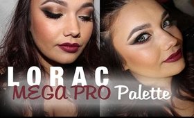 Lorac Mega Pro Palette Makeup Tutorial | #13daysofSHAE