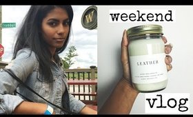 Weekend Vlog: Spa Night + Shop Small Haul