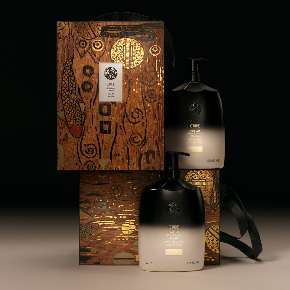 Oribe x Mathilde Herrero Gold Lust Liter Set (84220)