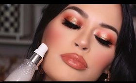 NeW Urban Decay Stay Naked Foundation & Concealer Tutorial  I Colourpop Orange You Glad? Palette