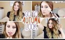 Get Ready With Me: Go-To Autumn Look - vlogwithkendra