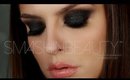Black Smokey Eye Tutorial (50 Shades Of Grey Makeup)