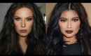 Kylie Jenner Brown Lips Makeup