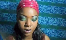 party party make up tutorial MAC NC45 SKINTONE