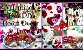 Last Minute Valentine's Day DIY | Room Decor & Treats ♥