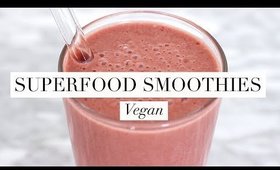 6 Superfood Smoothies (Vegan/Plant-based) | JessBeautician AD