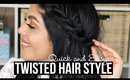 SUMMER TWISTED FAST AND EASY HAIR TUTORIAL