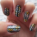 Coulourful Arrow Mani!