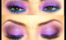 Purple, Pink, and Blue Smokey Eyes - Featuring Milani Cosmetics - Drugstore Makeup Tutorial