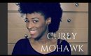 My Quick & Easy Curly Mohawk - TotalDivaRea