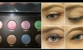 8 WINGED EYELINER COLOURS | Urban Decay Moondust Pallet