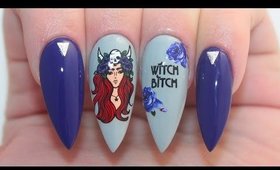 How To: Witch Bitch Halloween Nail Tutorial