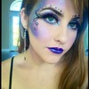 Fairy makeup. 