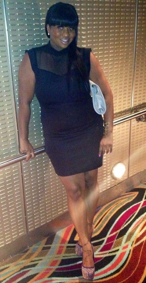 A simple black dress goes a long way!!!! domibby follow me on IG