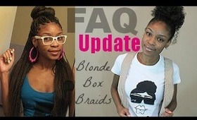 Update| Blonde Waist Length Box Braids, Natural Hair Tees, etc!