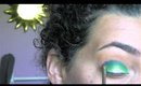 Glowing Green Smoky Eyes (I'll stop disappearing now)