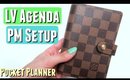 Louis Vuitton Agenda PM Setup | Pocket Planner | LV agenda