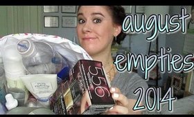 Empties/Products I've Used Up #16 ~ August 2014