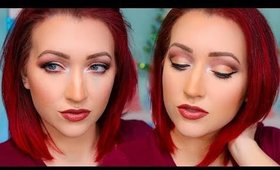 Easy Peasy Go-To Holiday Glam with NO False Lashes | Affordable Holiday Makeup Tutorial 2017