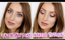 Romantic + Wearable Valentine's Day Makeup Tutorial | vlogwithkendra