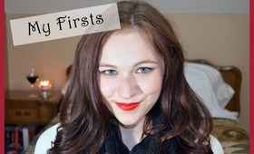 My Firsts Tag