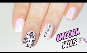 How To Apply Nail Powders | Elegant Unicorn Nail Design | Feat. BeautyBigBang