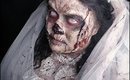 Halloween Makeup: zombie bride