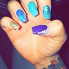 Mermaid Inspired Nails