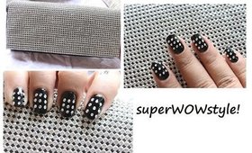 Clutch Purse + Matching NOTD ❤ Cute Nail Designs ❤ Studs Nail Designs
