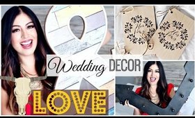 RUSTIC WEDDING DECOR HAUL!!