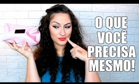 ESSENCIAIS NA NECESSAIRE -  O QUE VOCÊ PRECISA TER PARA SE MAQUIAR - DUDA FERNANDES