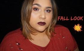 Tutorial | Dramatic Vampy Fall Look | BeautyyBoxx1