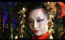 Bewitching Oiran / Kimono Look - Improv Makeup & Hair Tutorial