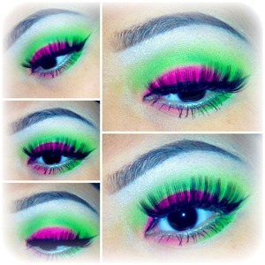 Inspired by watermelon colors<3