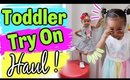 This Young Lady is a STAR! Toddler Try On Haul | Rymingtahn's Real Life