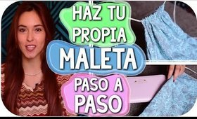 Como Hacer Una Maleta ♥ / Mochila DIY | Kika Nieto