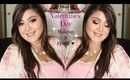 Valentine's Day Makeup & Outfit ♥ Collab with Alexandra Soares ♥
