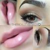 Mac Creme Cup + Boy bait lipgloss=Perfect pink lip