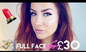 FULL FACE GLAM FOR £30  😲💸
