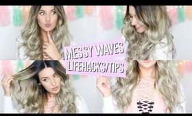 MESSY WAVES - LIFEHACKS & TIPS! | MANON TILSTRA
