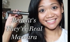 First Thoughts: Benefit They're Real Mascara Review & Demo