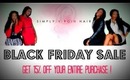 Simply Virgin Hair Black Friday Sale!
