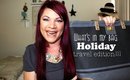 ♡ What's in my bag: Holiday travel edition!!!!!!